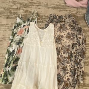 Fun pretty colorful dresses selling because to small